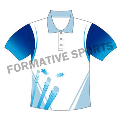 Customised Sublimation One Day Cricket Shirts Manufacturers in Albania